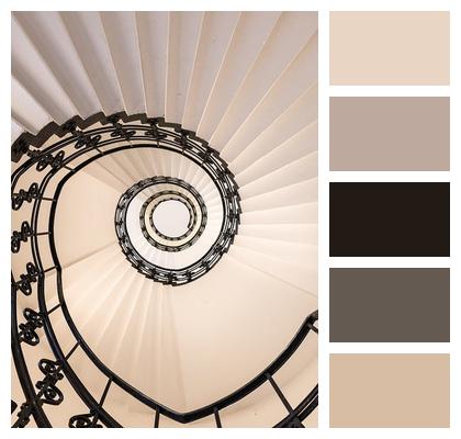 Stairwell Spiral Staircase Stages Image